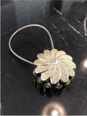 Frefly Store Perde Mandalı Tokası Altın