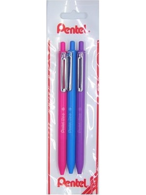 Frefly Store 0.7 mm Yağ Bazlı Mekanizmalı Roller Kalem - Izee Pem-Mav-Mor