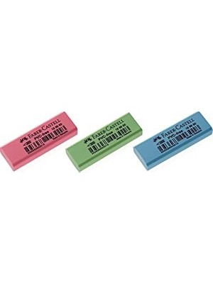 Frefly Store Faber-Castell Renkli Silgi , Pvc-Free - Küçük Boy