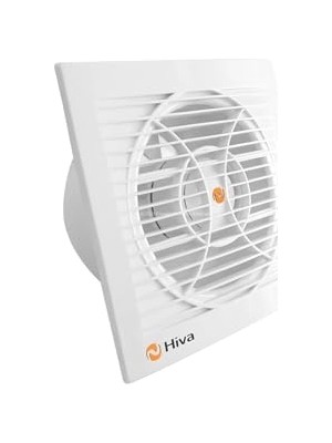 Frefly Store Hiva Banyo ve Tuvalet Aspiratörü, 280 M³/h Debi, 45 Db Sessiz, 20 W Enerji, Ipx4 Su Sıçrama Korumalı, 230 V, 50 Hz, Duvar Tavan Uyumlu, Dekoratif, Beyaz Havalandırma Fanı (150 Mm)