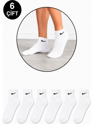 Worthy Socks 6'lı Yarım Boy Bilek Çorap