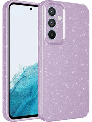 Ummeslem Samsung Galaxy A05S Kılıf Kamera Korumalı Simli Lüks Için Uyumlu Kılıf Koton Kapak