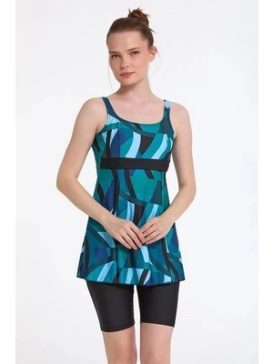 Çamaşır Kenti Argento 0551-326 Kadın Taytlı Tankini