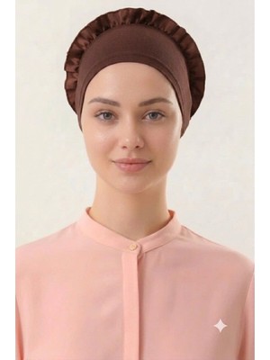 Flora Tekstil Fırfır Bone Tesettür Bone