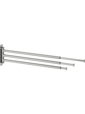 Ikea Brogrund Havluluk, Paslanmaz Çelik, 3'lü