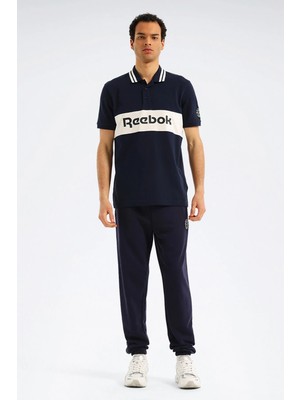 Reebok Lawn Club Polo Lacivert Erkek Kısa Kol T-Shirt