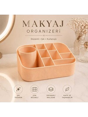 Ravéon Makyaj & Takı Organizeri Çok Bölmeli Kozmetik ve Takı Organizeri, Şık Tasarım