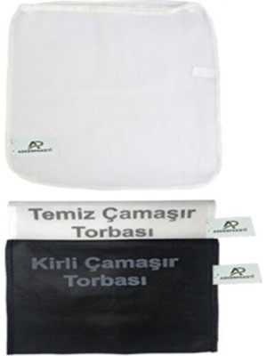 Ravéon Çamaşır Sepeti Çamaşır Filesi ve Torbası Seti, Temizlik ve Saklama Için Pratik Çözüm