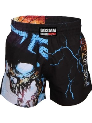 Empressco Dijital Baskılı Fighter Fitness Boks Muay Thai Antrenman Şortu Spor Şort Spor Şort FGS234