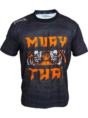 Empressco TX711 Tiger Muay Thai Tişört Dijital Baskılı Muaythai Tshirt