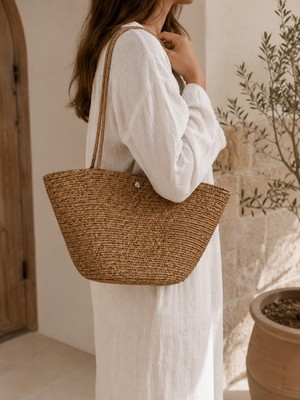 Volare Bags Hasır Kadın Omuz Çantası