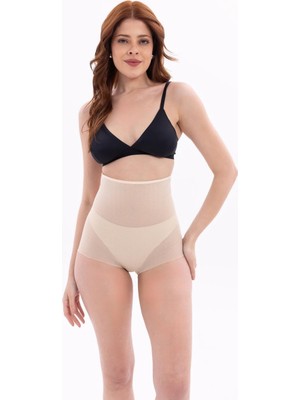Ava Style Ten  2706 Lazer Tül Toparlayıcı Slip Hayalet Korse Ava