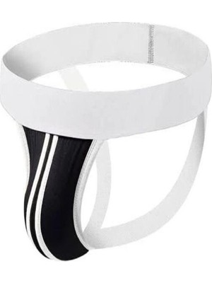 Ava Style Erkek  Şeritli Jockstrap Iç Çamaşırı Ava
