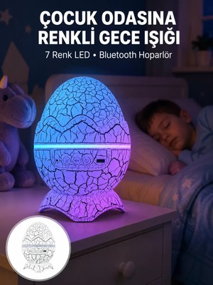 Midas Toptan Home Dinazor Yumurta Gece Lambası Yeni Nesil