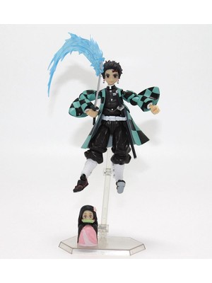 Mudanis Anime Demon Slayer Tanjiro Figürü 14 cm ALK5311