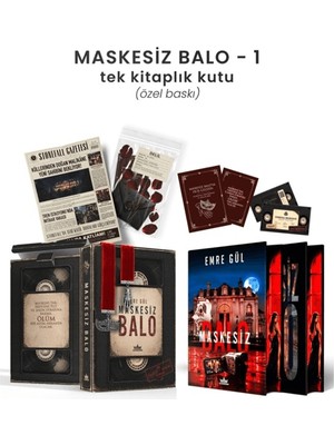 Guardian Maskesiz Balo 1 - Tek Kitaplık Kutu Özel Baskı