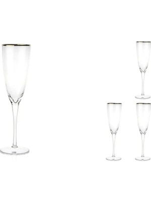 MIKASAMOOR  4lü Elysia Şampanya Bardağı 235ML
