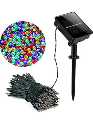 Ett 11M 100 LED Solar Rgb Işık