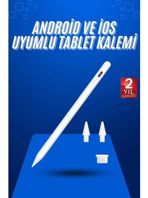 Dokunmatik Kalem Tablet Kalemi Çizim Stylus Kalem Yedek Uçlu - PINVOX2229-9289