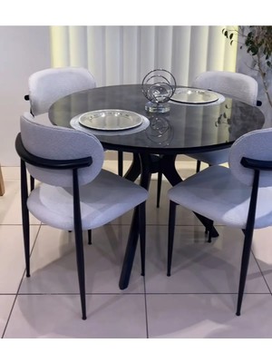 Empressco 2’li Mutfak Sandalyesi Salon Sandalyesi Cafe Restoran Sandalyesi