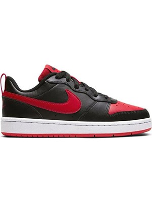 Nike Nıke Court Borough Low 2 (Gs) Genç Günlük Ayakkabı BQ5448-007 Siyah