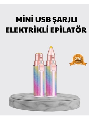 Eco Lounge Mini Yüz ve Kaş Epilatörü – 8000 Rpm Güçlü Motor ve Paslanmaz Çelik Başlık