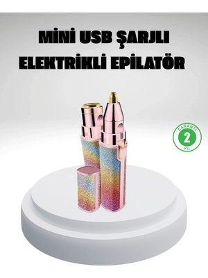 Eco Lounge Şarjlı Mini Yüz ve Kaş Epilatörü – Ağrısız ve Hassas Temizlik