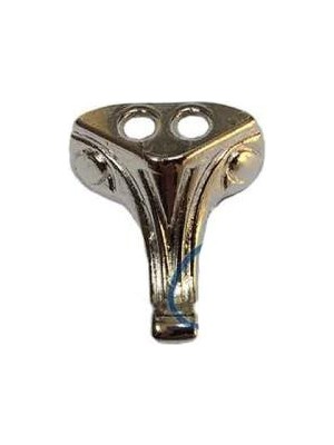 Moda Taşlı Ahşap, Mdf, Sunta Sandık Ayağı, Kutu Ayak 1,5 cm - Nikel