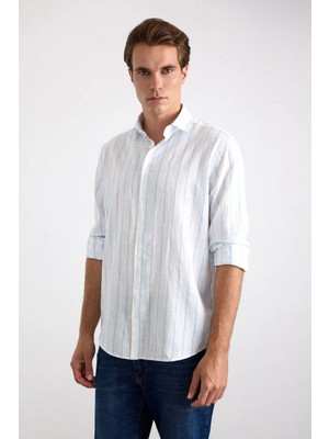 Süvari Cotton Regular Uzun Kol Gömlek Erkek Gömlek SGM1008400007