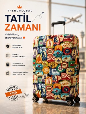 Trend Global Valiz Bavul Koruyucu Kılıfı HONOLULU