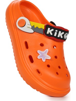 Kiko Kids Printed Eva Plaj Havuz Okul Kreş Erkek Çocuk Terlik