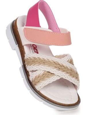 Kiko Kids Ortopedik Kız Çocuk Sandalet Şb 2843-47