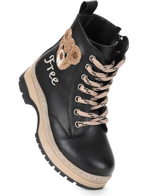Kiko Kids Teddy Cilt Termo Taban Kız Çocuk Bot