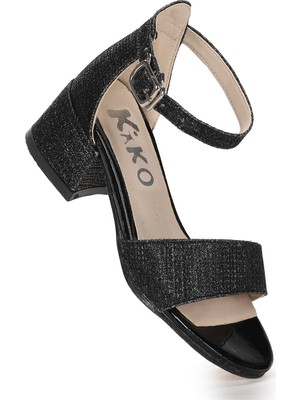 Kiko Kids Alexa Günlük Kız Çocuk 3 Cm Topuklu Sandalet Abiye Ayakkabı