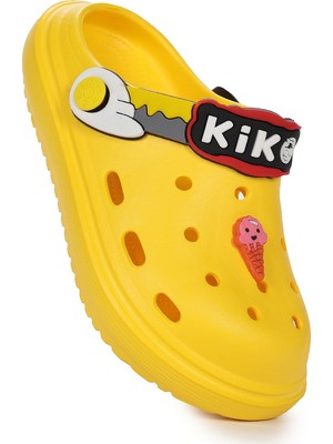 Kiko Kids Printed Eva Plaj Havuz Okul Kreş Kız Çocuk Terlik
