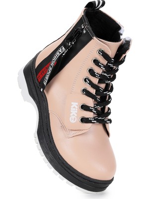 Kiko Kids Fashion Cilt Fermuarlı Termo Taban Kız Çocuk Bot