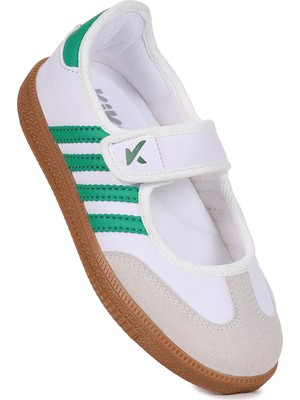 Kiko Kids Renna Günlük Cırtlı Kız Çocuk Babet Spor Ayakkabı