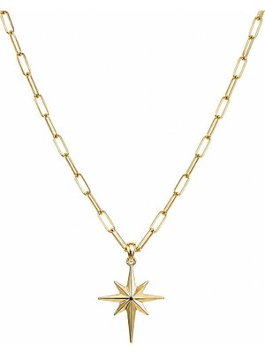 Sembol Gold 14 Ayar Kutup Yıldızı Altın Kolye 50 cm Ataç Zincir