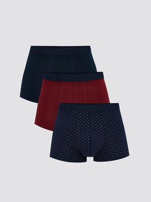 Lc Waikiki Yeni Sezon Standart Kalıp Pamuklu Esnek Erkek Boxer 3'lü