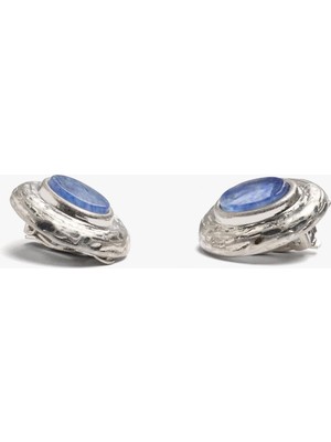 Parfois Taş Detaylı Oval Küpe