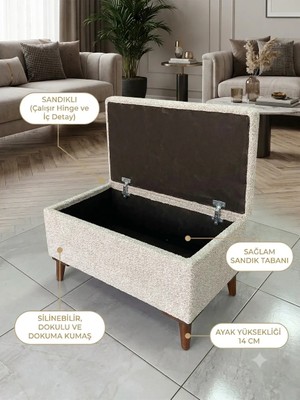 Nazar Mobilya Sağlam tabanlı - Sandıklı Puf