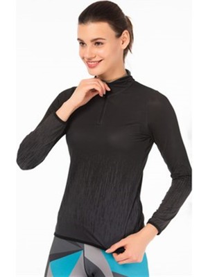 Uhlsport Kadın Y.Fermuarlı Ant Sweat Poly Pamuk Karışımlı Orta Kalınlık Outdoor Giyim XL