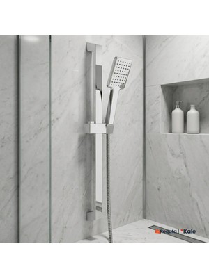 Kale Rain Quadro 1F Sürgülü El Duşu Takımı