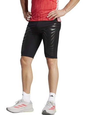 adidas Adizero Control Erkek Siyah Koşu Tayt IX8976