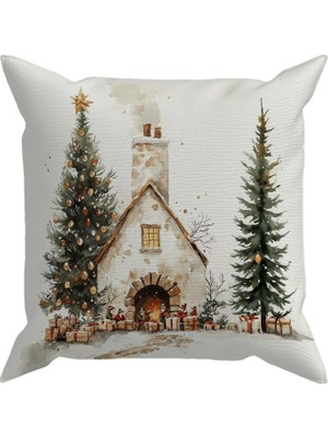 Evdek Christmas Kırlent Kılıfı DS22