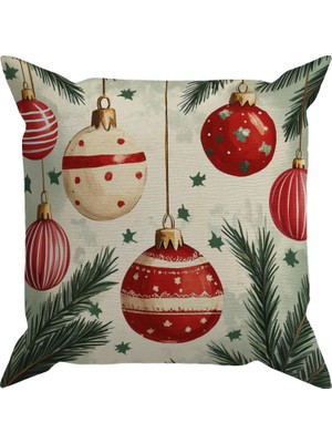 Evdek Christmas Kırlent Kılıfı DS26