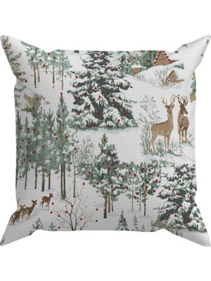 Evdek Christmas Kırlent Kılıfı DS29