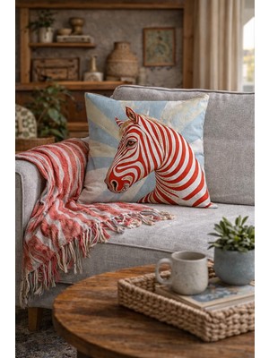 Arancione Co. Çift Tarafı Baskılı Kırlent Kılıfı 6AOD33