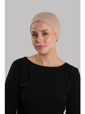 Hürrem Bone Bej Pratik Hazır Geçmeli Iç Bone Viskon Fileli Nefes Alabilen 3014_12