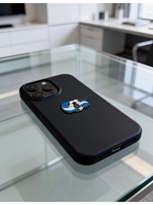 Zaytoon Arjantin Bayraklı Futbol Topu Telefon Sticker – 3D Metal Tasarım, Arka Süs A300141